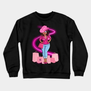 Shopaholic Crewneck Sweatshirt